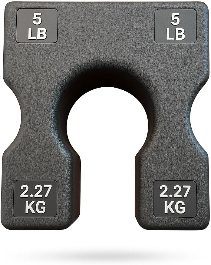 StrengthUSA 2.5 LB and 5 LB Weight Stack Add On – Weight Stack Adapter Plate for Home Gym & Exercise Machines, Add Resistance to Weight Stack, Incremental Weight Adjustments for Improved Strength Training Results - Image 1
